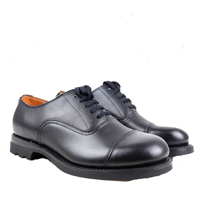 固特异三接头圆头皮鞋男休闲大码