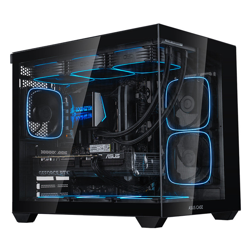 浪AMD锐龙5 9600X/9700X/RTX5060TI/5070TI/RX9070XT游戏整机台式diy组装电脑主机