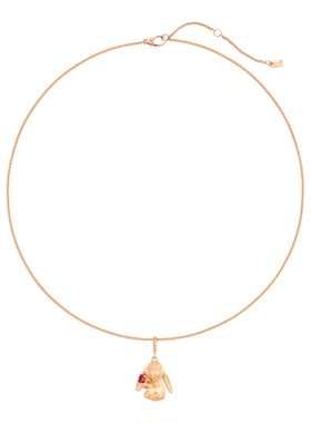 GXIAOXIAO【睡眠金兔】兔子项链