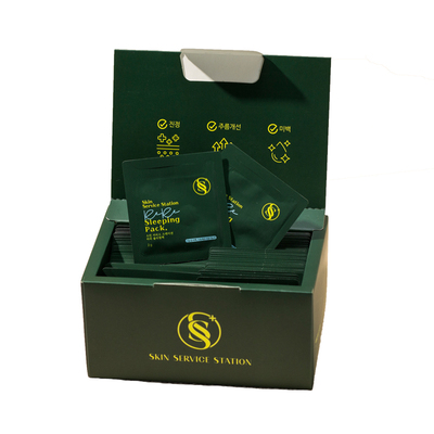 韩国皮肤科exosome安瓶面膜提亮补水抗氧抗皱修护睡眠免洗涂抹式