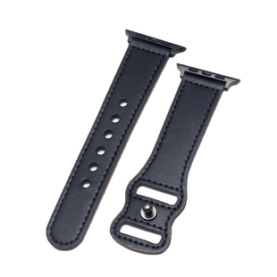 索柯适用苹果手表iwatch9表带apple watch ultra/6/5/7/8代高级男女款小众个性真皮皮质41手表带45mm墨绿色49