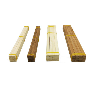 碳化扁竹片diy手工建筑模型