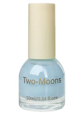 Two-Moons夏天显白糖果指甲油免烤不可撕少女奶油紫鼠蓝灰