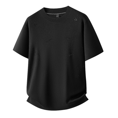 杉杉官方2025新款针织短袖t恤