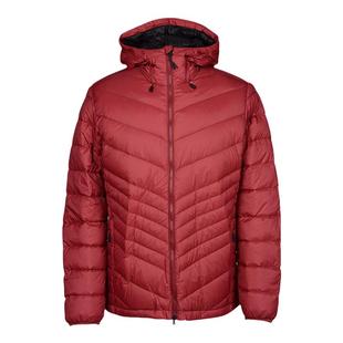 hylaeion热带雨林户外羽绒服男款保暖羽绒外套连帽夹克