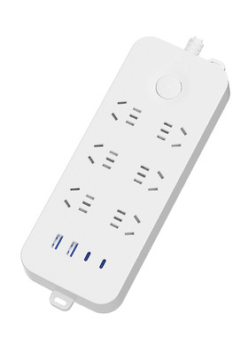USB充电口Deli/得力家用插座快充