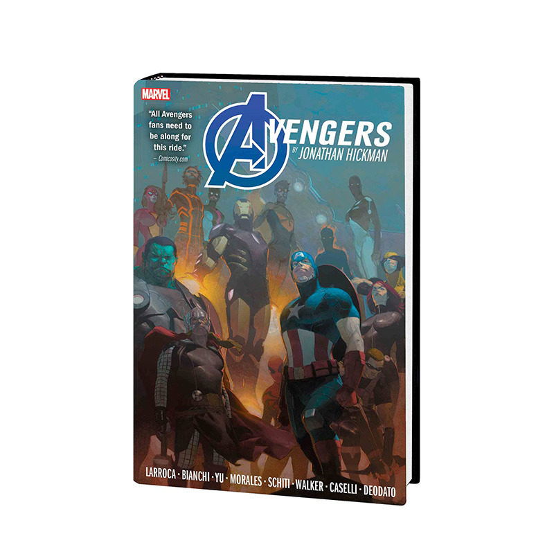 【现货】漫威漫画 复仇者联盟 精选合集2Avengers By Jonathan Hickman Omnibus Vol. 2 英文原版漫画Marvel 正版进口书