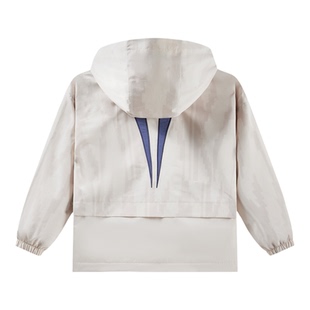 欧文系列|安踏儿童男童运动上衣2026年春季新款篮球连帽潮流外套