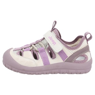 jeep女童运动凉鞋夏季镂空透气网鞋女孩夏天儿童防滑外穿沙滩鞋子