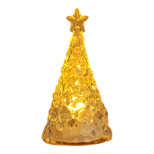 圣诞树灯圣诞节装饰品桌面摆件ins氛围感冰山小夜灯生日礼物装饰