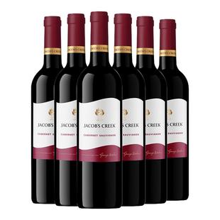 杰卡斯酿酒师西拉加本纳干红葡萄酒750ml六支装澳洲原瓶进口红酒