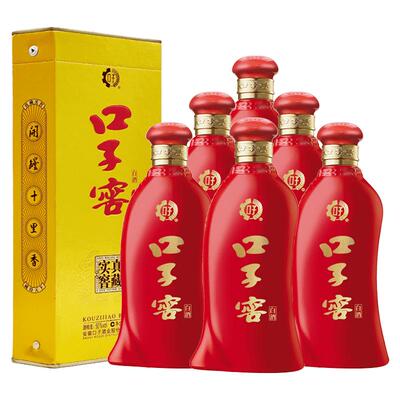 口子窖6年型白酒50度550mL*6整箱