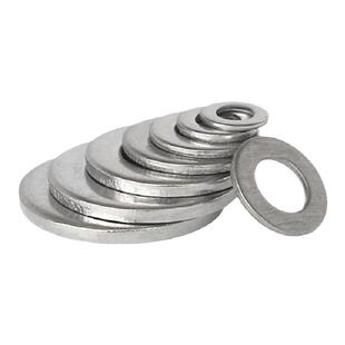 不锈钢201平垫片垫圈金属华司固件介子锁紧螺丝垫M3M4M5M6M8M10