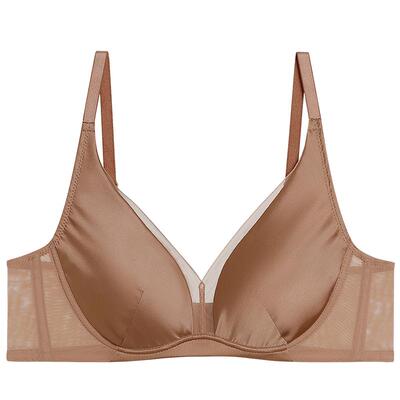 爱慕大胸显小真丝文胸