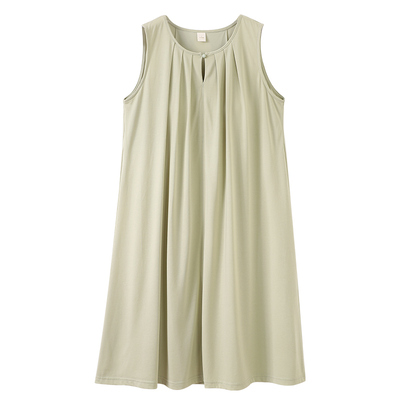 睡裙女士背心短袖天丝棉凉感
