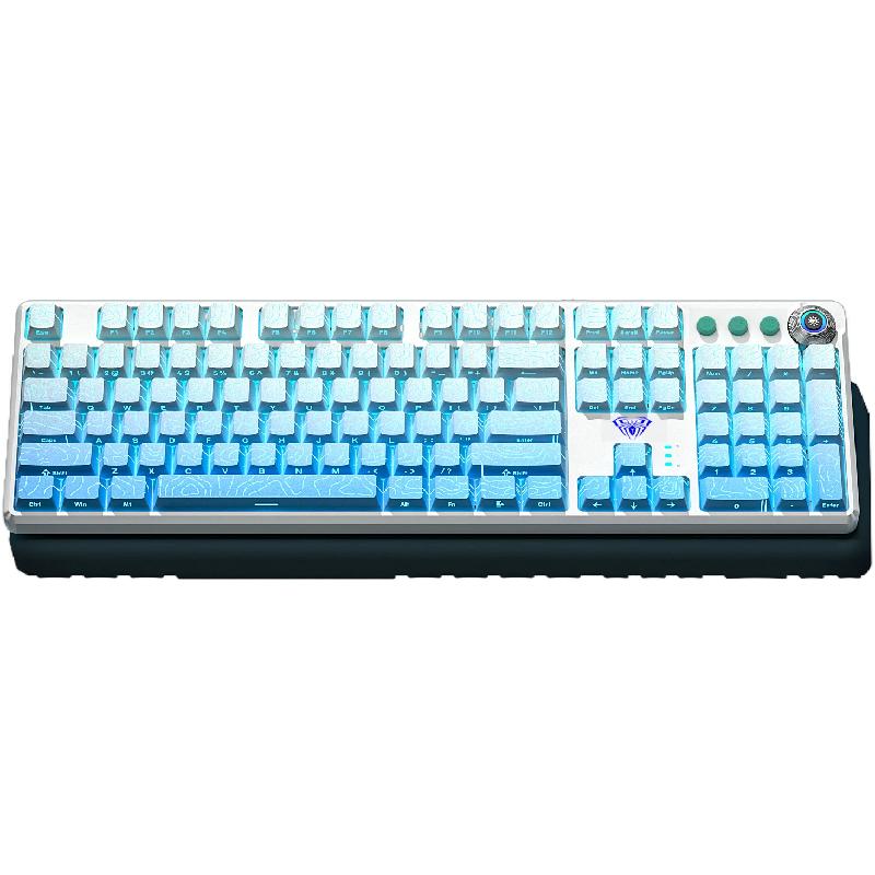 狼蛛F2088pro机械键盘鼠标套装电竞游戏办公专用台式有线108键鼠