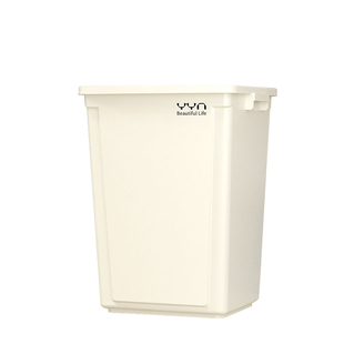 商用无盖垃圾桶方形大容量家用超大号厨房收纳桶带盖新款卫生桶