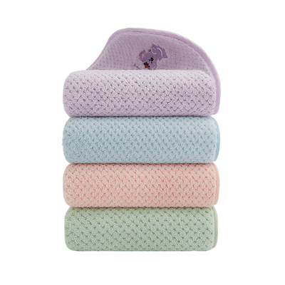 三利7A抗菌洗脸毛巾家用吸水速干