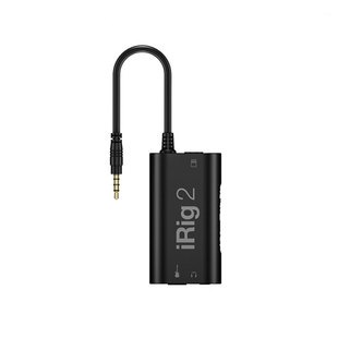 IK iRig2 HD2 HD-X 电吉他贝斯接口效果器手机内录录音编曲声卡
