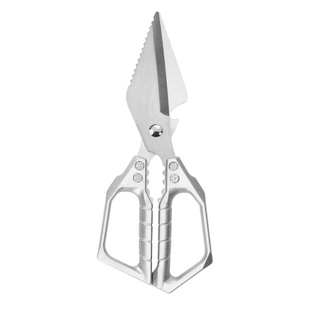 厨房剪刀家用不锈钢强力大头剪鸡鸭鹅骨头烤肉食物杀鱼专用大剪刀