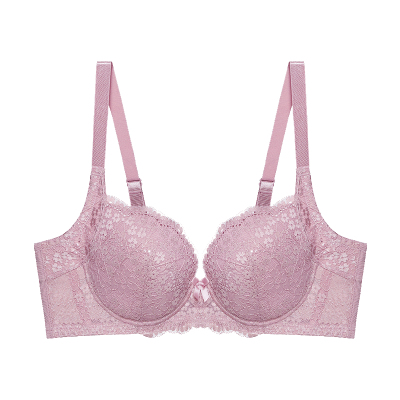 黛安芬性感蕾丝本命年红款文胸