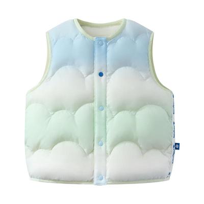 【飞行羽绒】babycare羽绒马甲儿童背心女童男童冬季加绒加厚保暖