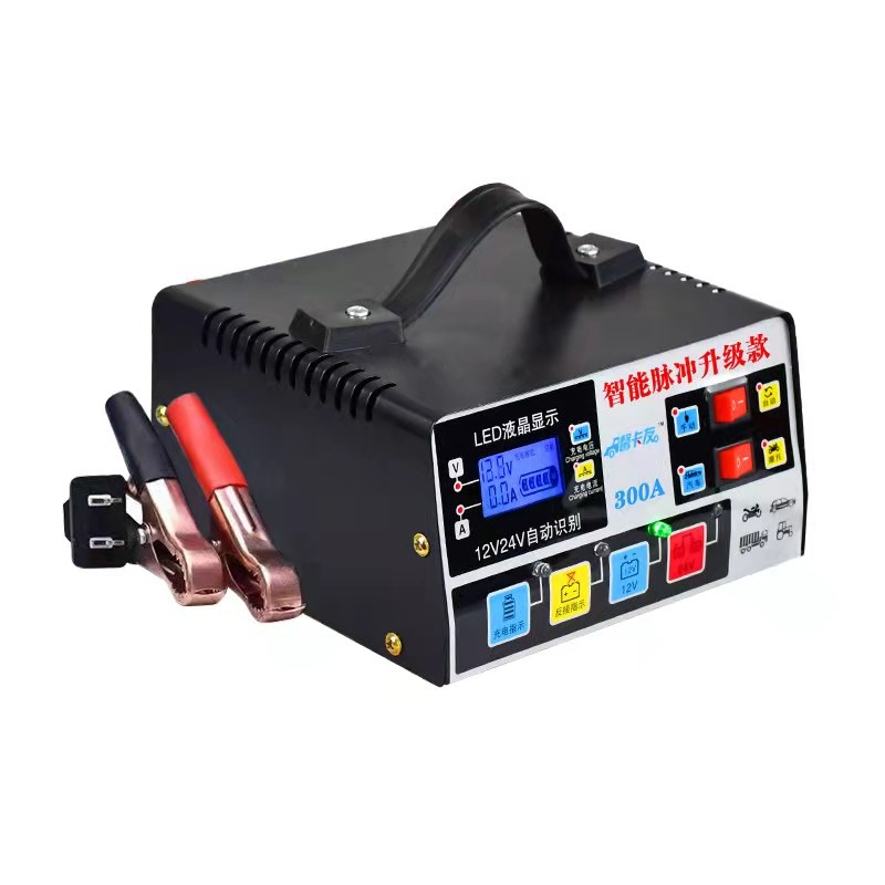 德国汽车电瓶充电器12v24v智能脉冲修复摩托车电池充机大功率自动