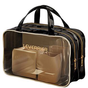 化妆洗漱包洗澡袋子女洗浴收纳浴包防水便携透明旅行出差男浴兜包