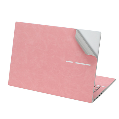 适用华硕无畏Pro14电脑皮革贴膜