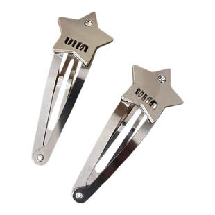 多巴胺彩色星星miu发卡少女bb夹侧边夹斜刘海发夹女2025新款碎发