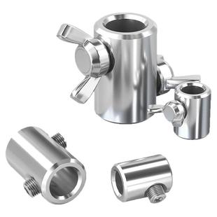 天卓五金立柱护栏304不锈钢护套固定收紧卡扣钢丝绳接头卡套锁扣