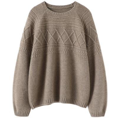 金贝绒高端100%纯山羊绒衫