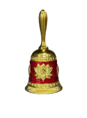 手摇铃铛复古铜铃老人铃上课铃