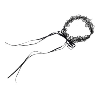 方媛同款韩版白色花朵蕾丝项链Choker流行百搭配饰颈链项圈脖链