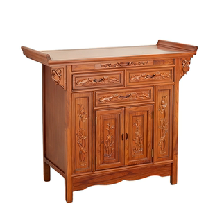 中式供桌香案家用神台神桌家庭供香桌佛台实木供佛桌客厅佛堂贡桌