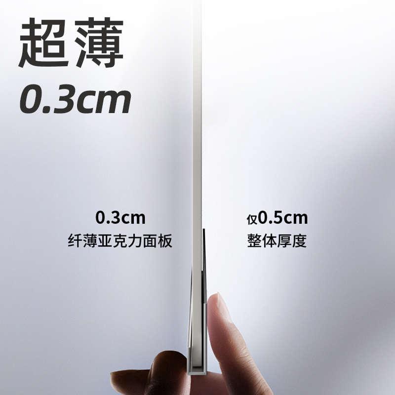 弱电箱遮挡装饰画免打孔超薄多媒体配电箱强电盖板亚克力电表箱盒