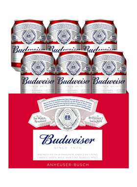 Budweiser/百威迷你罐装255ml*6