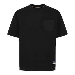 EVISU福神 男士海鸥刺绣口袋T恤2ESHTM5TS1202RXCT