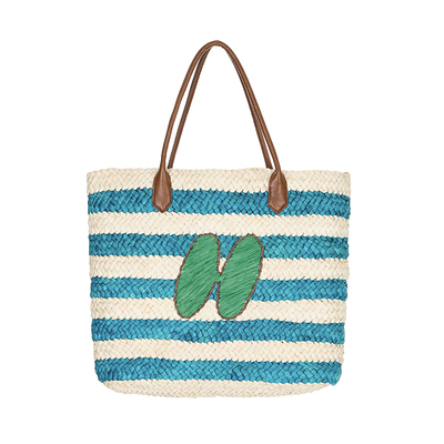 棕榈沙滩编织手提包手提包