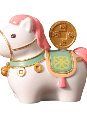 2026马年可爱吉祥物摆件办公室工位桌面本命年伴手礼新年礼物盲盒