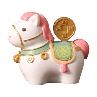 2026马年可爱吉祥物摆件办公室工位桌面本命年伴手礼新年礼物盲盒