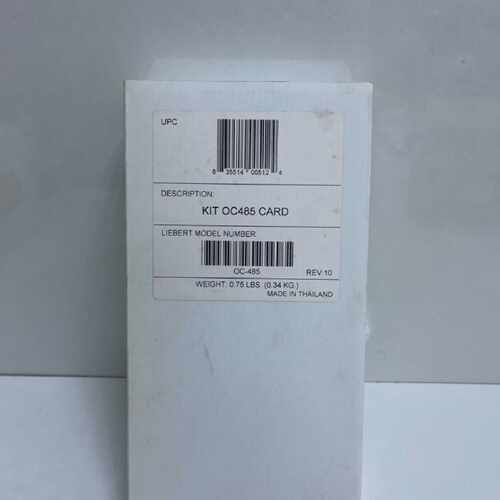 EMERSON Kit OC485 Card No. OC-485 rev10 Liebert OpenComms 48