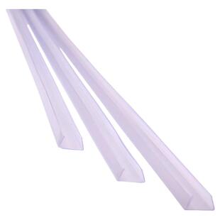 灯带卡槽led透明灯槽盖板pvc环保塑料槽固定灯带转角u型槽灯坐