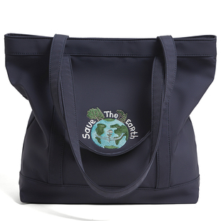 莱夫旅行单肩包包女大容量托特包2026新款上班通勤手提牛津帆布包