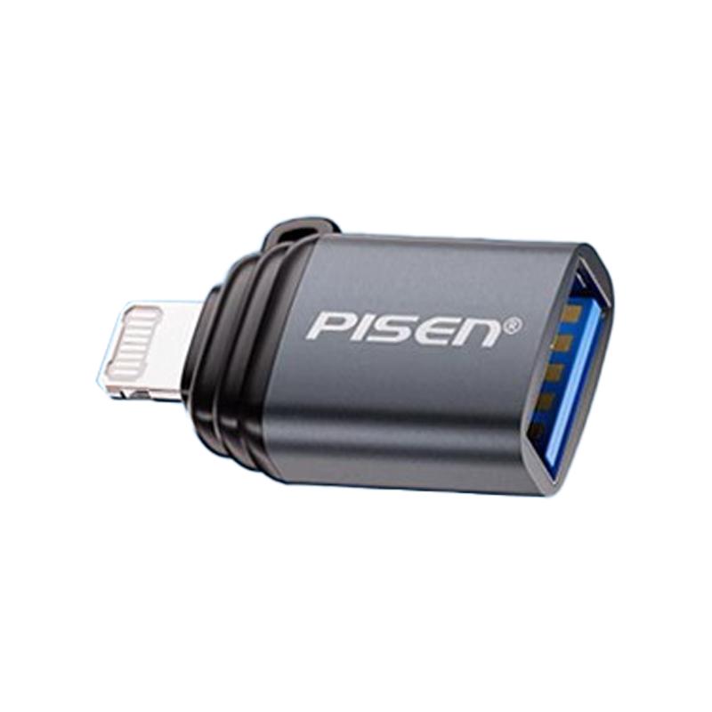 品胜otg转接头lightning转usb3.0适用苹果iPhone14/17外接手机u盘读卡器ccd鼠键充电转化器iP