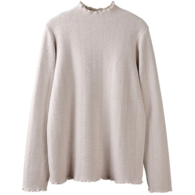 大码加绒针织衫冬季一体绒打底衫