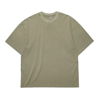 MADNESS WASHED PRINT TEE 男子纯色水洗印花宽松短袖T恤 26SS