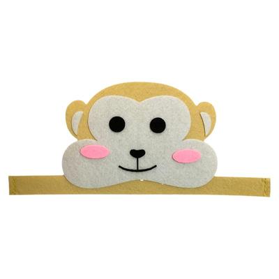儿童卡通动物头饰表演道具
