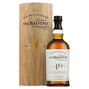THE BALVENIE百富40年礼盒装苏格兰单一麦芽威士忌700ml进口洋酒