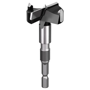 戴恩六角柄木工开孔器外螺纹手电钻加长铰链木头木板扩孔打孔钻头